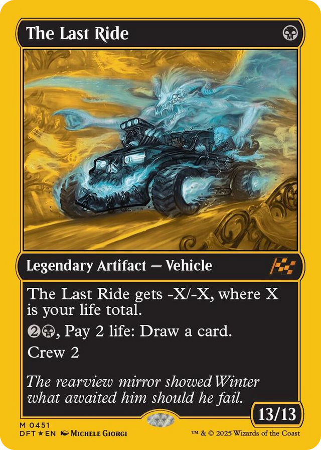 0451 The Last Ride (First-Place Foil) M Aetherdrift