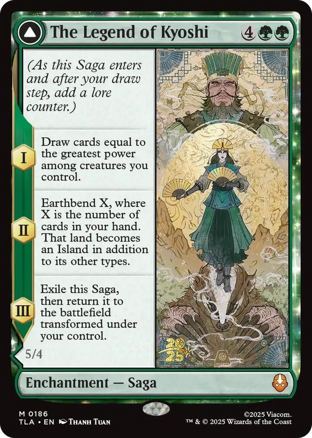 0186 The Legend of Kyoshi M Prerelease Cards