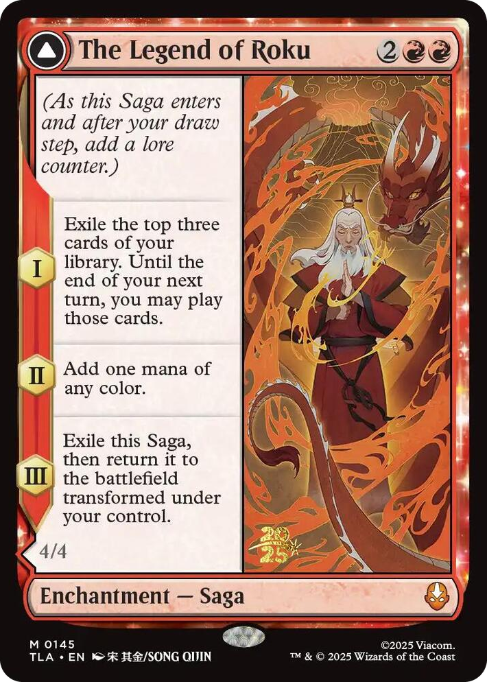0145 The Legend of Roku M Prerelease Cards