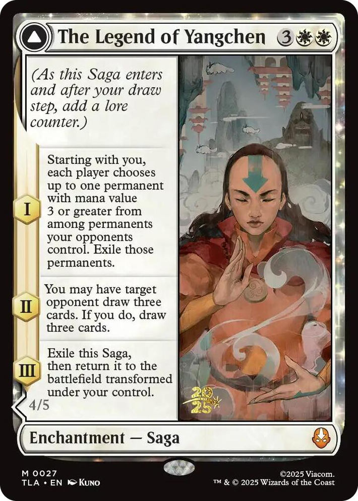 0027 The Legend of Yangchen M Prerelease Cards