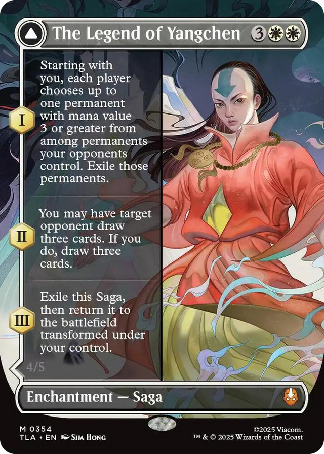 0354 The Legend of Yangchen (Borderless) M The Last Airbender