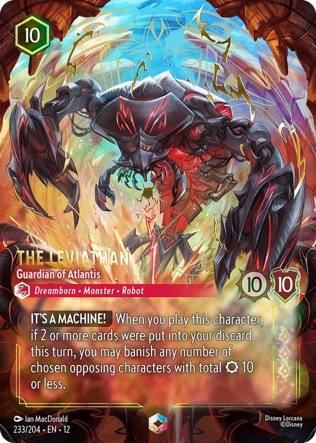 0233 The Leviathan - Guardian of Atlantis (Enchanted) Enchanted Wilds Unknown
