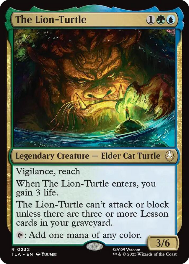 0232 The Lion-Turtle R The Last Airbender