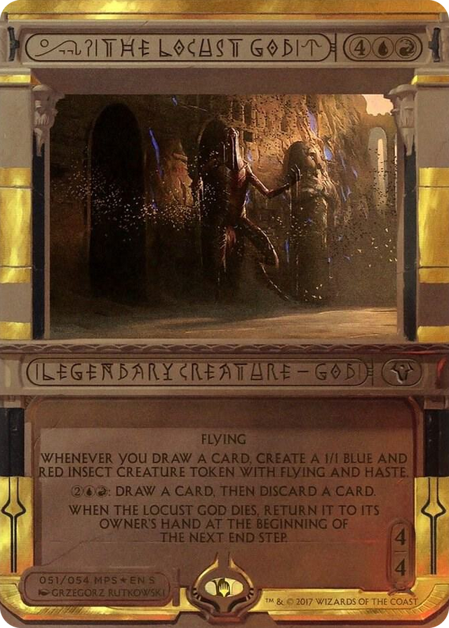 0051 The Locust God M Masterpiece Series: Amonkhet Invocations
