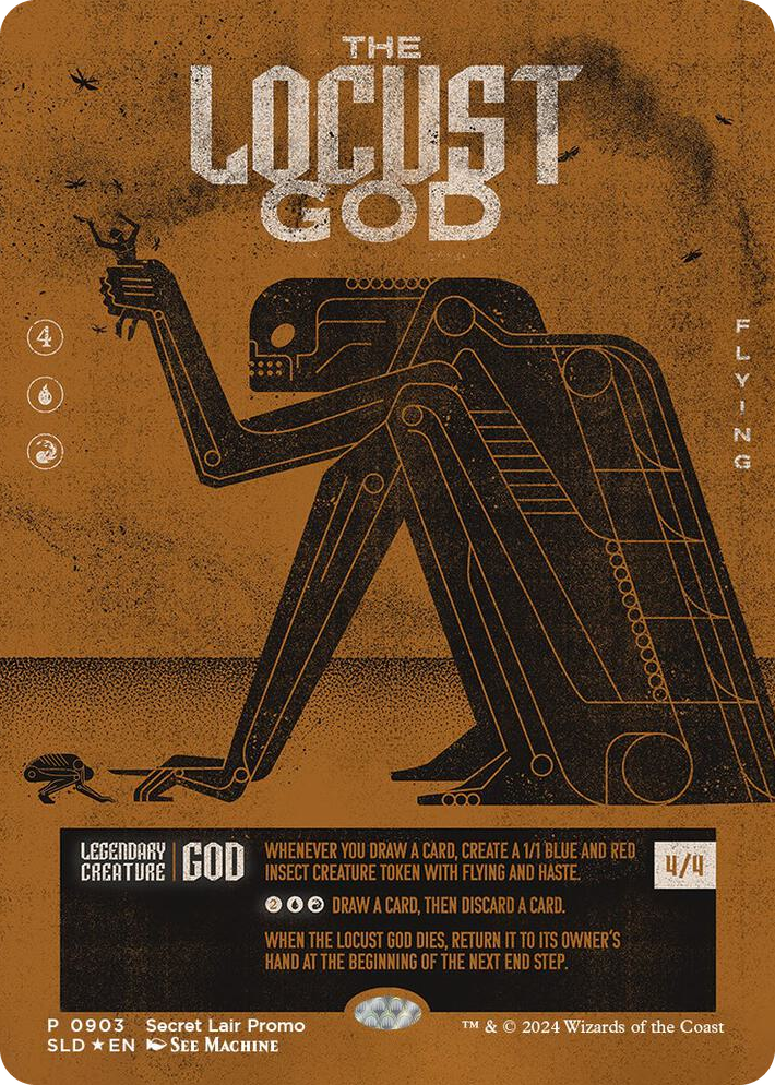 0903 The Locust God P Secret Lair Drop Series