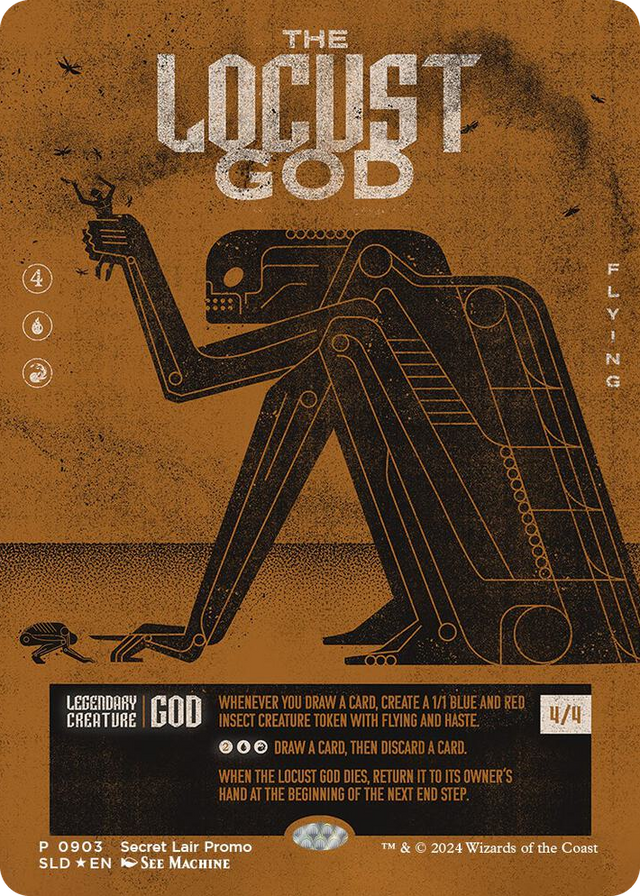0903 The Locust God P Secret Lair Drop Series