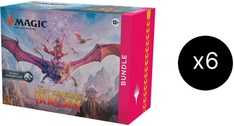 The Lost Caverns of Ixalan - Bundle Case - The Lost Caverns of Ixalan sealed product