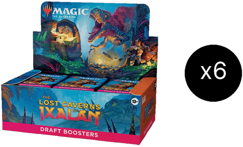 The Lost Caverns of Ixalan - Draft Booster Display Case - The Lost Caverns of Ixalan sealed product