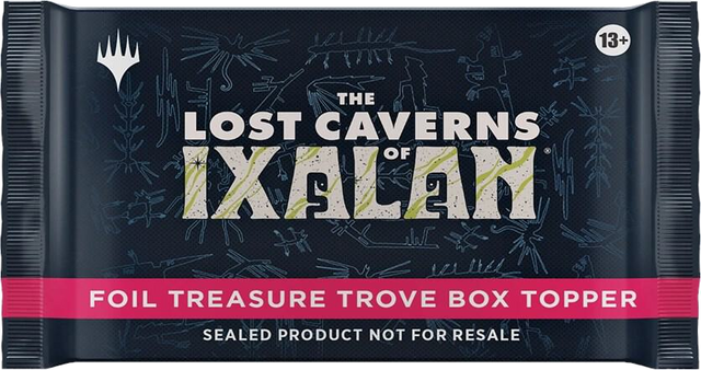 The Lost Caverns of Ixalan - Foil Treasure Trove Box Topper Pack