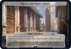0588 The Lux Foundation Library T Planechase: Universes Beyond: Doctor Who
