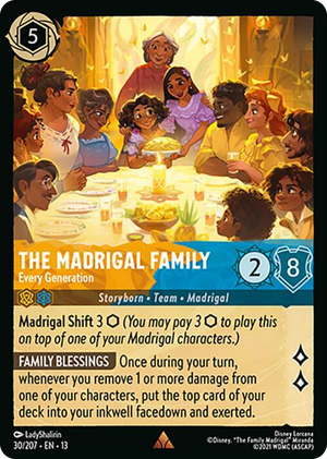 0030 The Madrigal Family - Every Generation Rare Attack of the Vine!