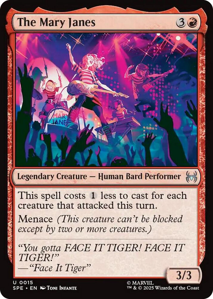 The Mary Janes #15 U - Marvel's Spider-Man: Eternal-Legal Pokemon card