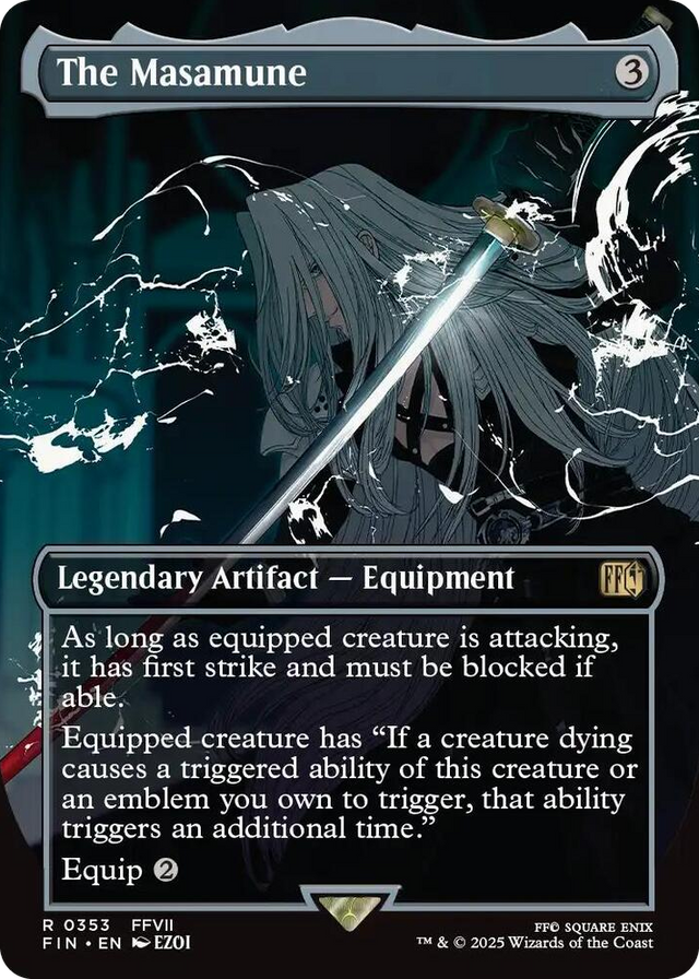 0353 The Masamune (Borderless) R FINAL FANTASY