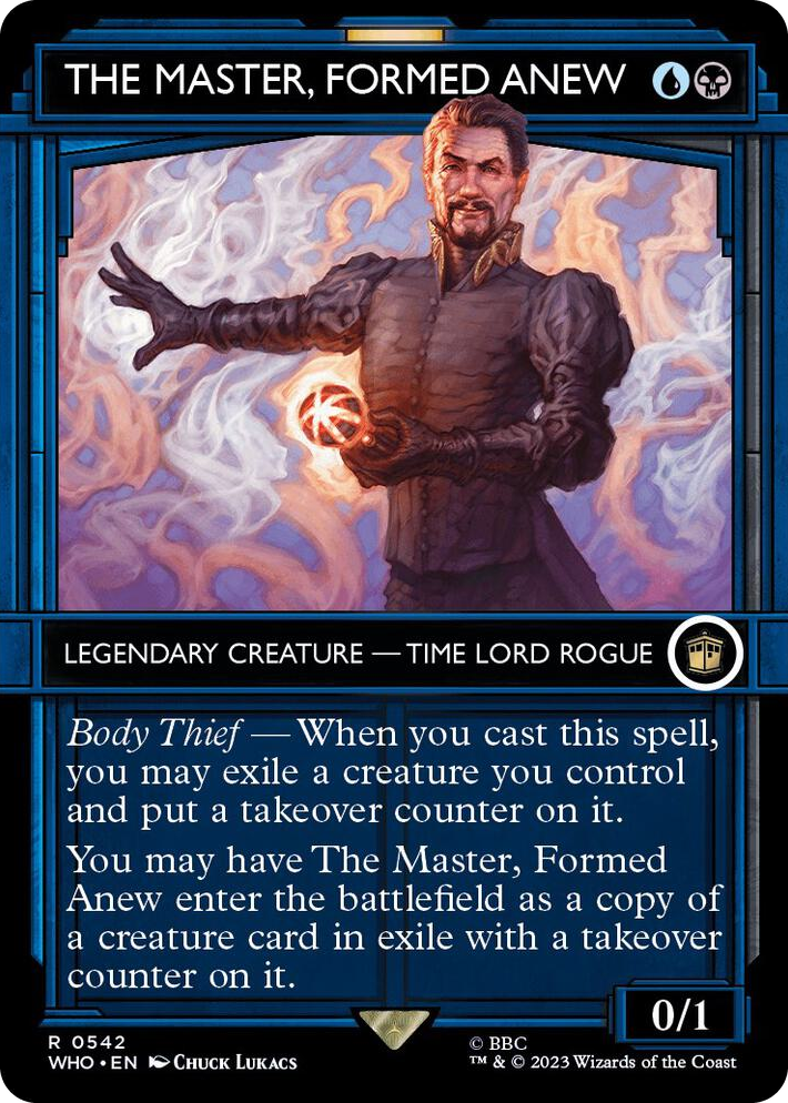 0542 The Master, Formed Anew (Showcase) R Universes Beyond: Doctor Who