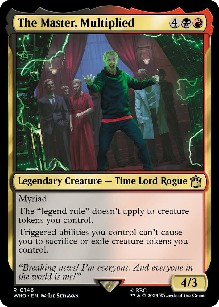0146 The Master, Multiplied R Universes Beyond: Doctor Who