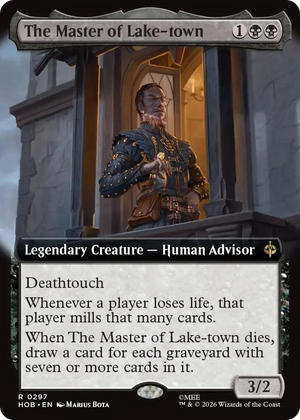 0297 The Master of Lake-town (Extended Art) R The Hobbit