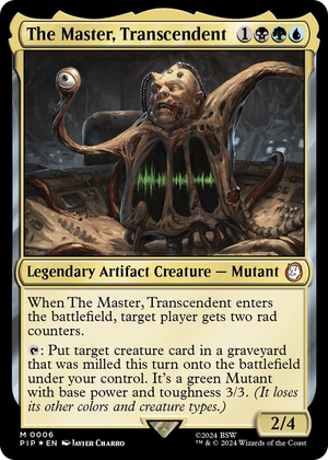 0006 The Master, Transcendent M Universes Beyond: Fallout