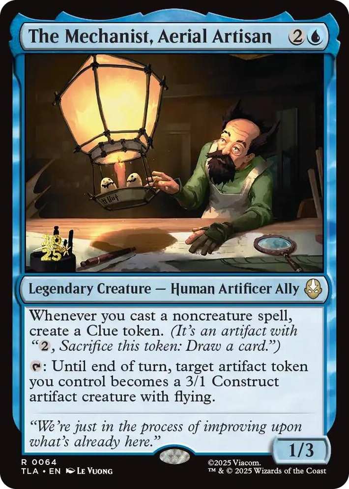 0064 The Mechanist, Aerial Artisan R Prerelease Cards