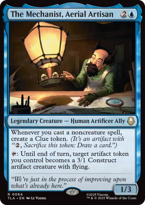 0064 The Mechanist, Aerial Artisan R The Last Airbender