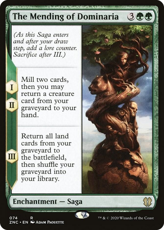 0074 The Mending of Dominaria R Commander: Zendikar Rising