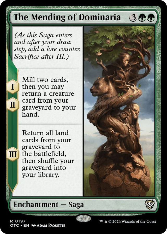 0197 The Mending of Dominaria R Commander: Outlaws of Thunder Junction