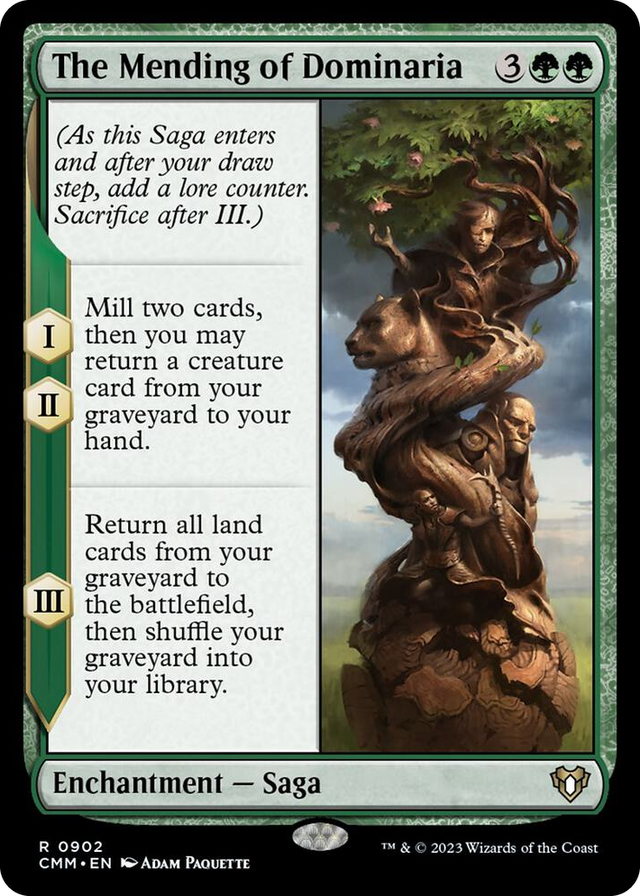 0902 The Mending of Dominaria R Commander Masters
