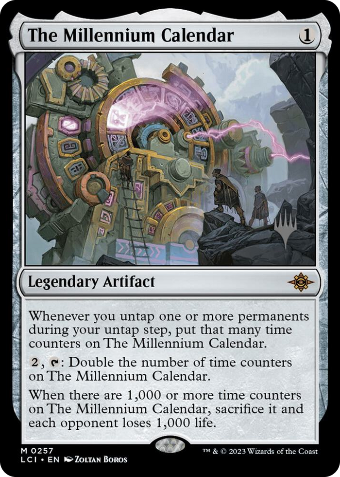 The Millennium Calendar #257 M - Promo Pack: The Lost Caverns of Ixalan Pokemon card