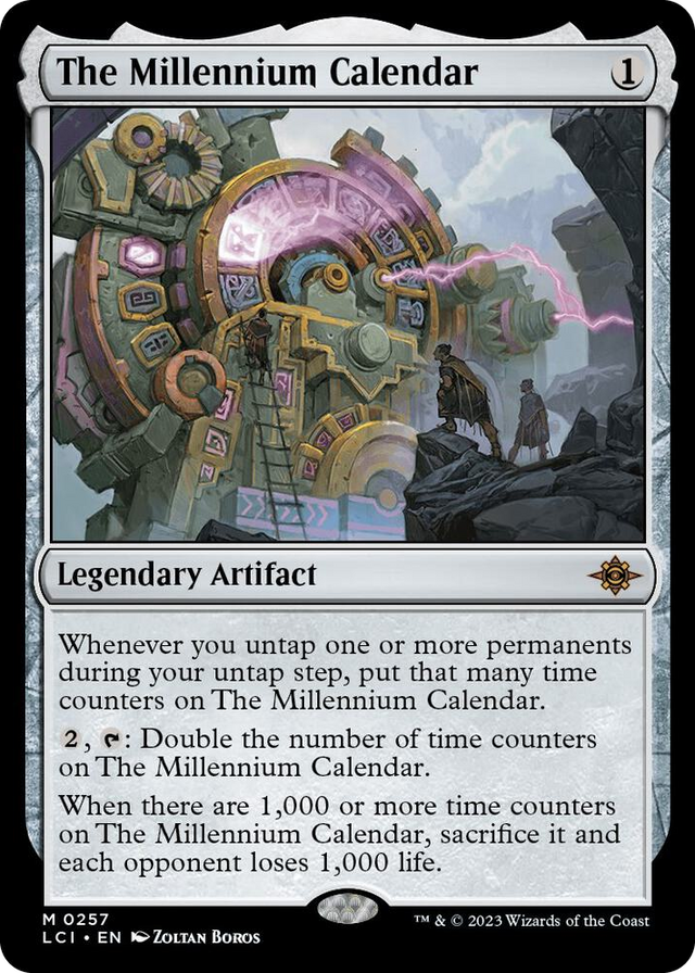 0257 The Millennium Calendar M The Lost Caverns of Ixalan