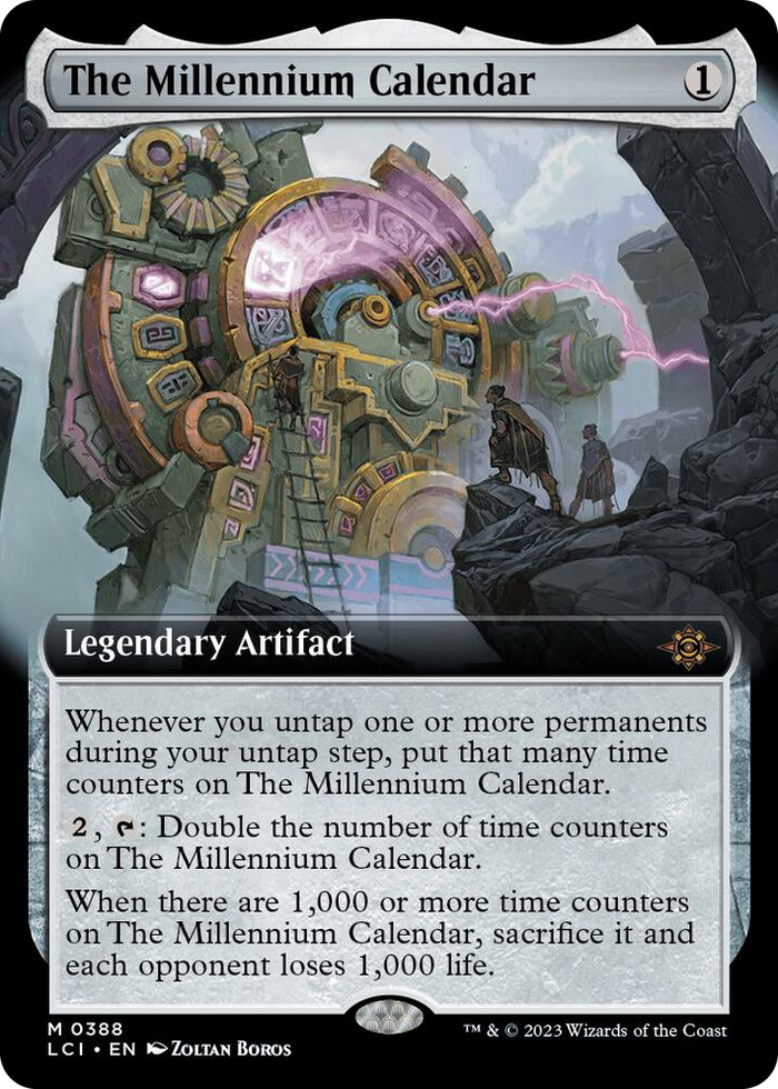 The Millennium Calendar (Extended Art) #388 M - The Lost Caverns of Ixalan Pokemon card