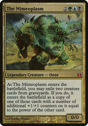 0210 The Mimeoplasm (Commander) R Oversize Cards