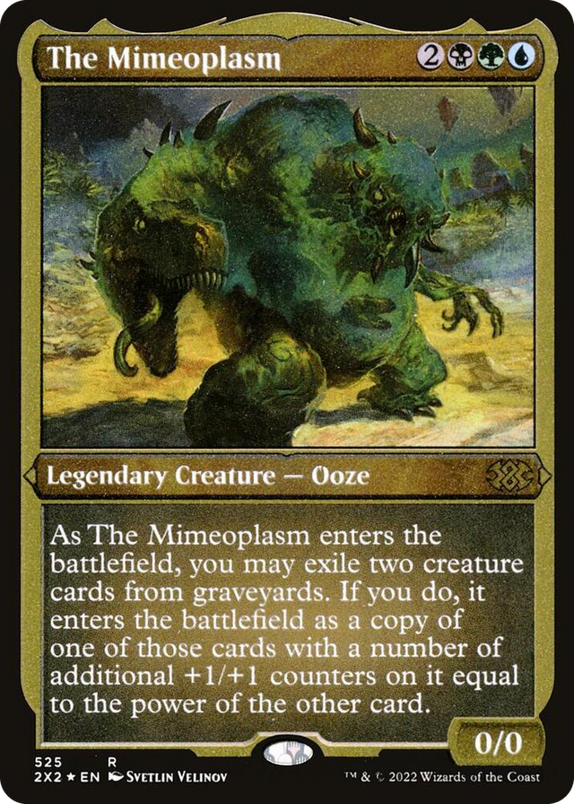 0525 The Mimeoplasm (Foil Etched) R Double Masters 2022