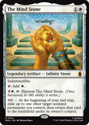 0021 The Mind Stone M Marvel Super Heroes