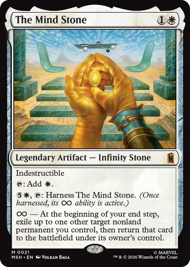 0021 The Mind Stone M Marvel Super Heroes