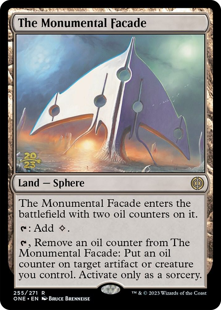 0255 The Monumental Facade R Prerelease Cards