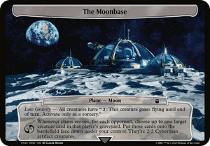 0591 The Moonbase T Planechase: Universes Beyond: Doctor Who