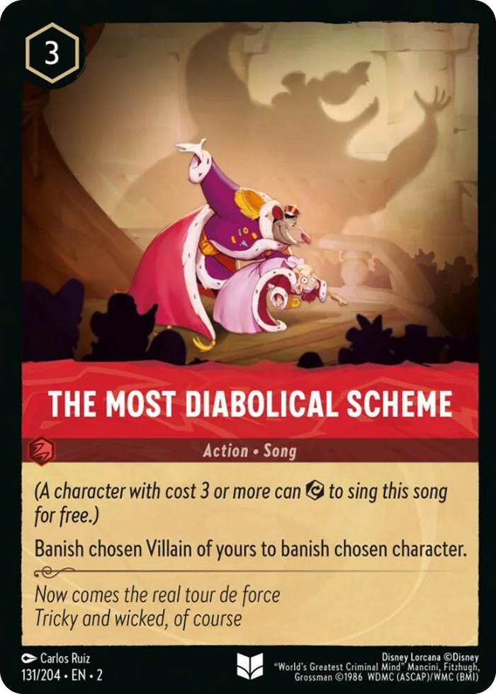 The Most Diabolical Scheme #131 Uncommon - Rise of the Floodborn Pokemon card