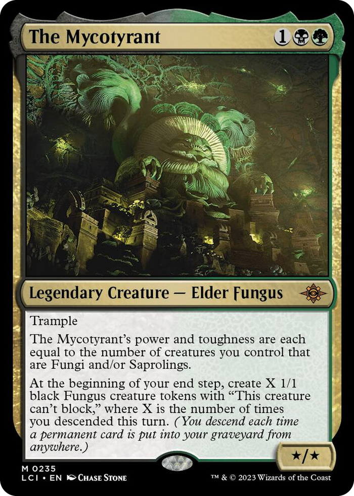 The Mycotyrant #235 M - The Lost Caverns of Ixalan Pokemon card