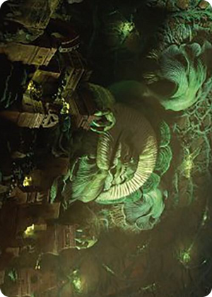 0035 The Mycotyrant Art Card S Art Series: The Lost Caverns of Ixalan