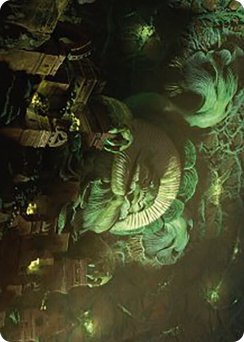 0035 The Mycotyrant Art Card S Art Series: The Lost Caverns of Ixalan