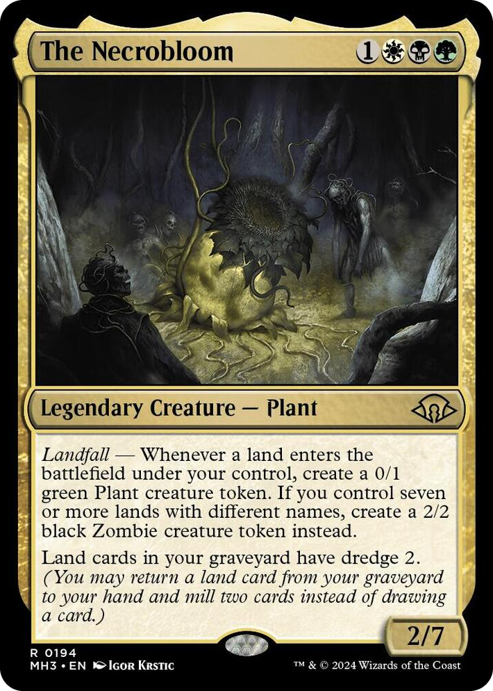 0194 The Necrobloom R Modern Horizons 3