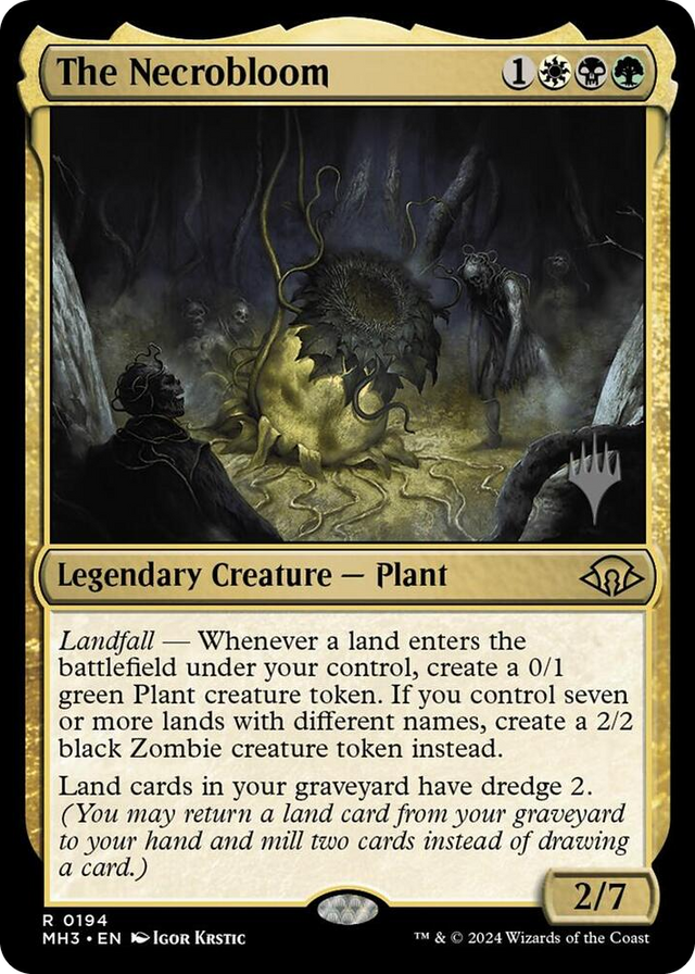 0194 The Necrobloom R Promo Pack: Edge of Eternities