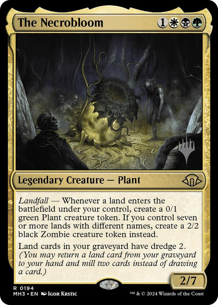 0194 The Necrobloom R Promo Pack: Edge of Eternities