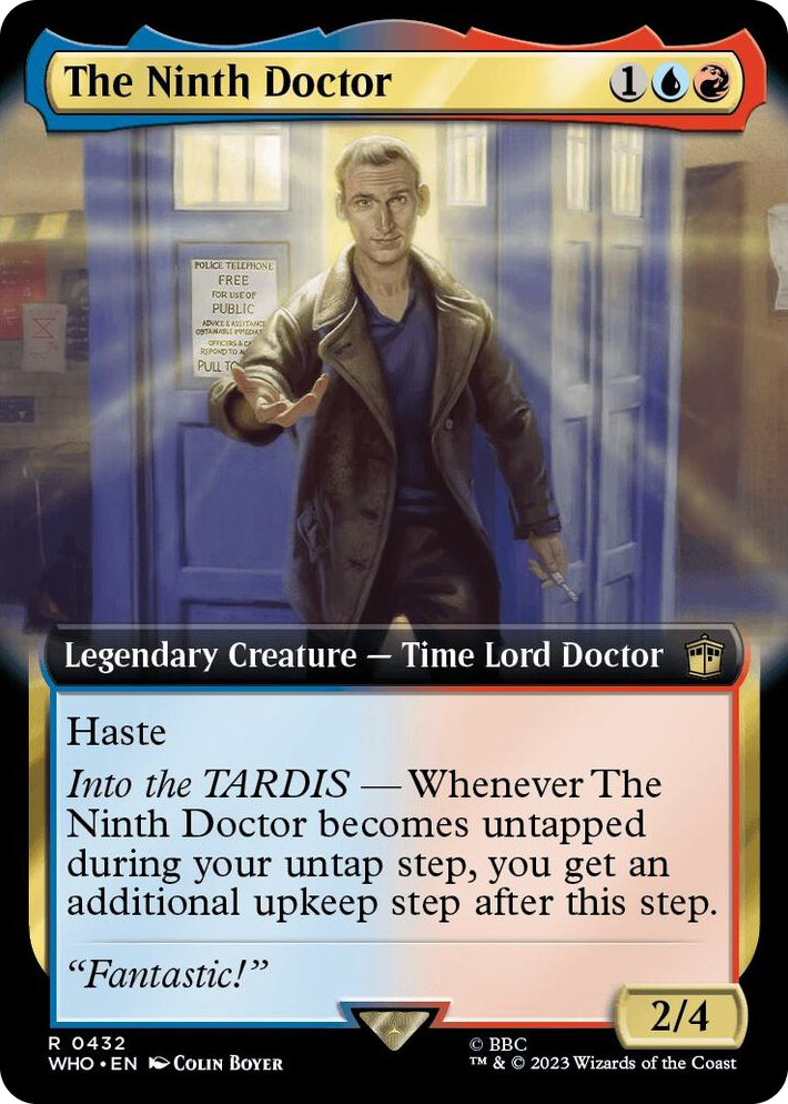 0432 The Ninth Doctor (Extended Art) R Universes Beyond: Doctor Who