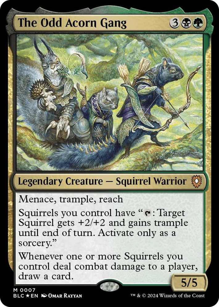 0007 The Odd Acorn Gang M Commander: Bloomburrow