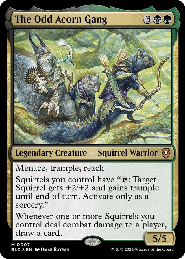 0007 The Odd Acorn Gang M Commander: Bloomburrow