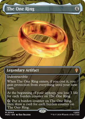 0044 The One Ring (Borderless) M The Hobbit: Eternal-Legal