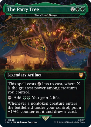 0348 The Party Tree - The Great Henge (Borderless) M Commander: The Lord of the Rings: Tales of Middle-earth