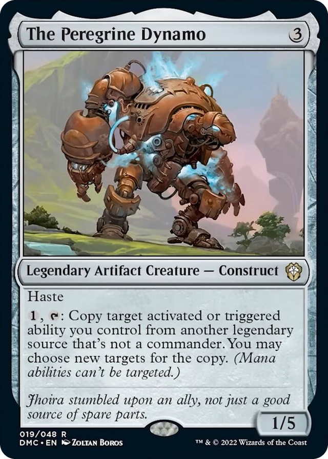 0019 The Peregrine Dynamo R Commander: Dominaria United