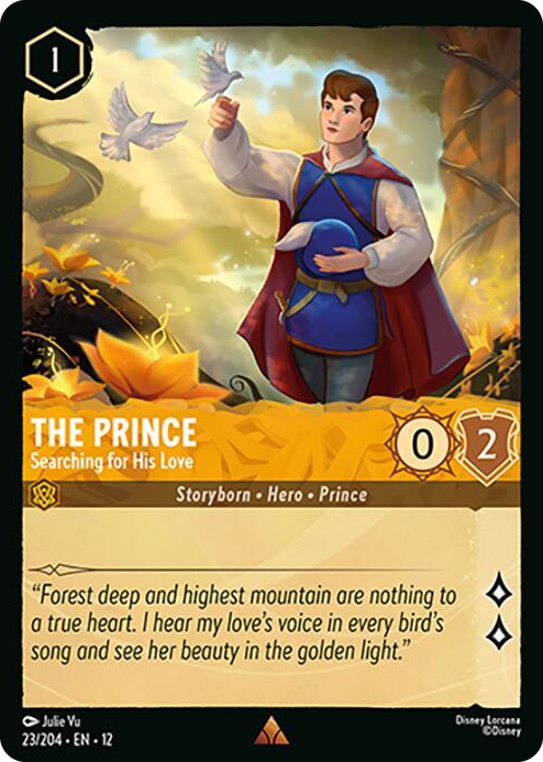 0023 The Prince - Searching for His Love Rare Wilds Unknown