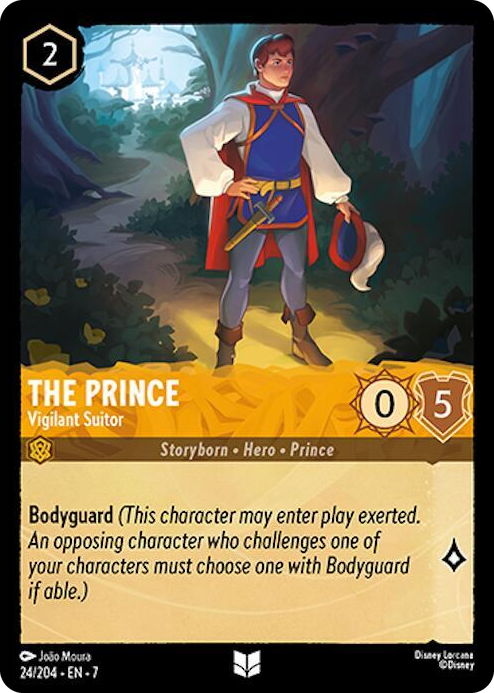 0024 The Prince - Vigilant Suitor Uncommon Archazia's Island